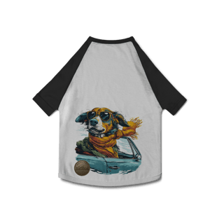 Camiseta Pet Dog Motorista