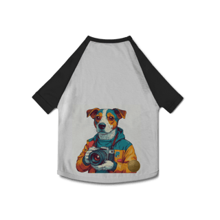 Camiseta Pet Dog Fotógrafo