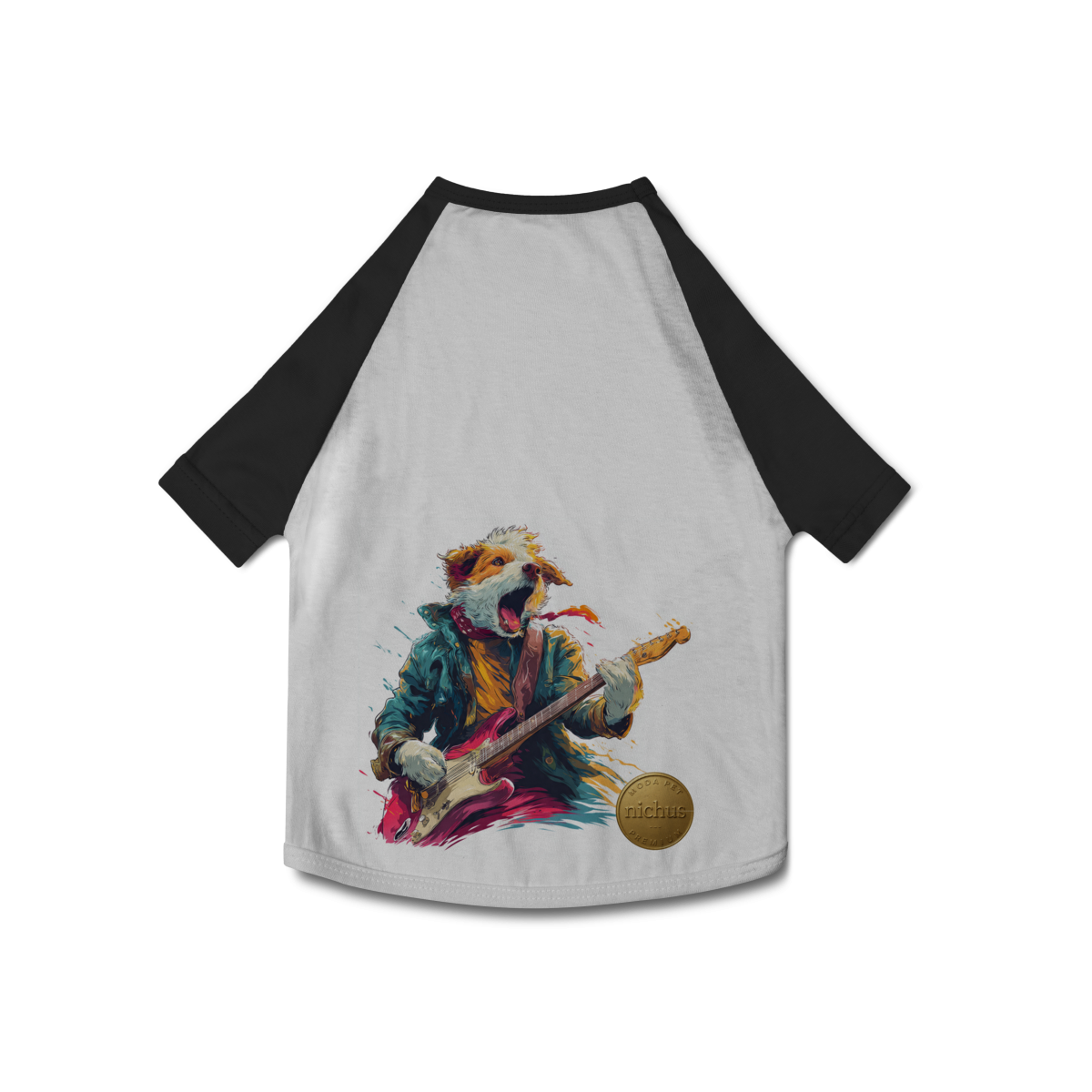 Camiseta Pet Dog Roqueiro