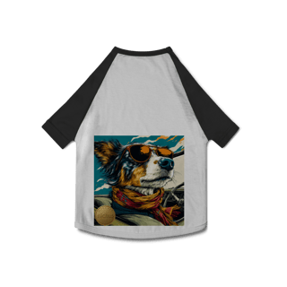 Camiseta Pet Dog Motorista
