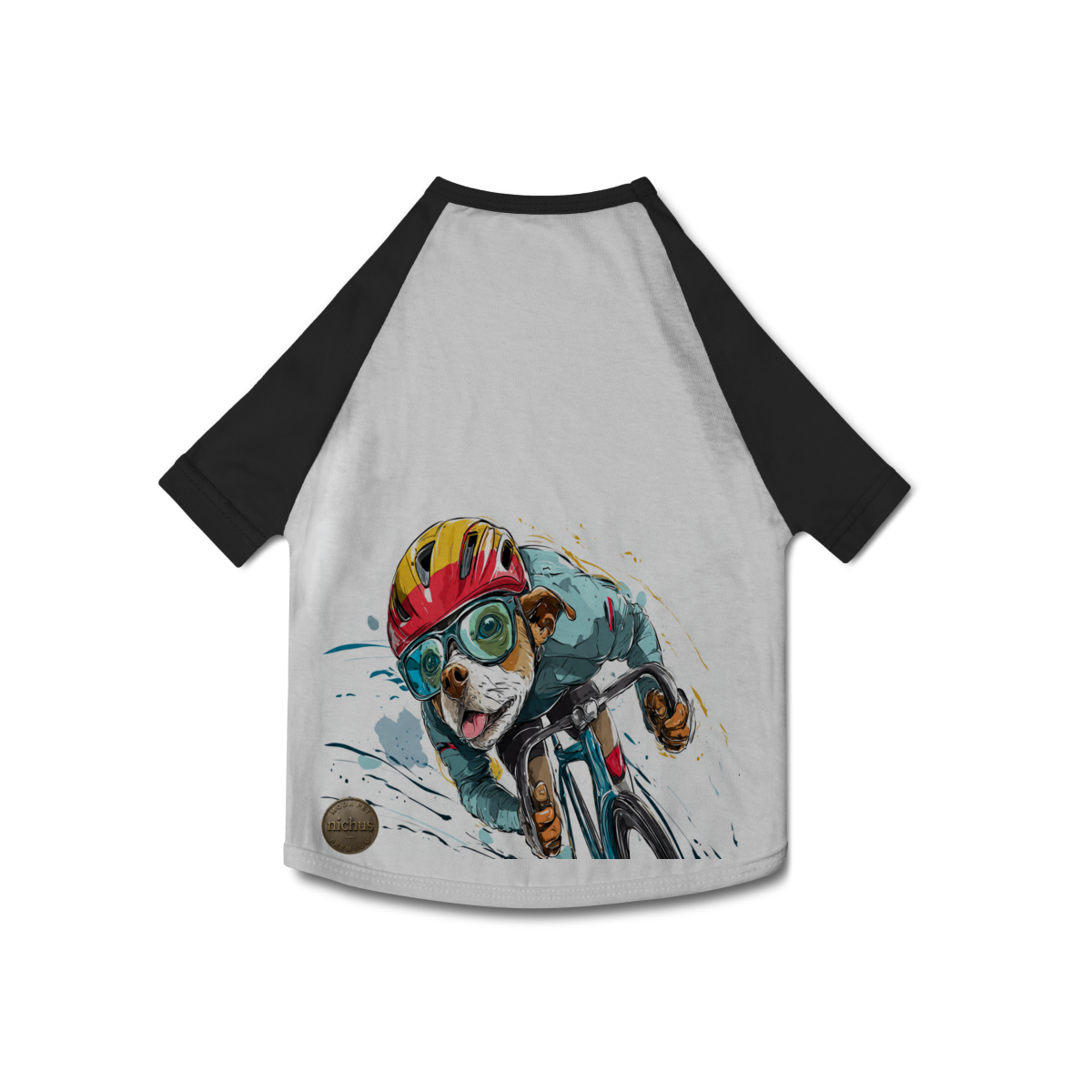 Camisa Pet Dog Ciclista