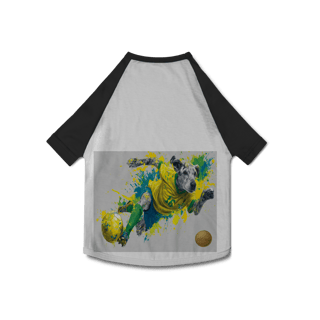 Camisa Pet Dog Paixão Futebol