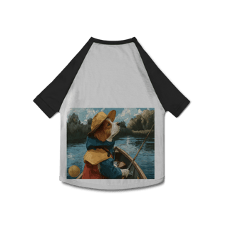 Camisa Pet Dog Pescador