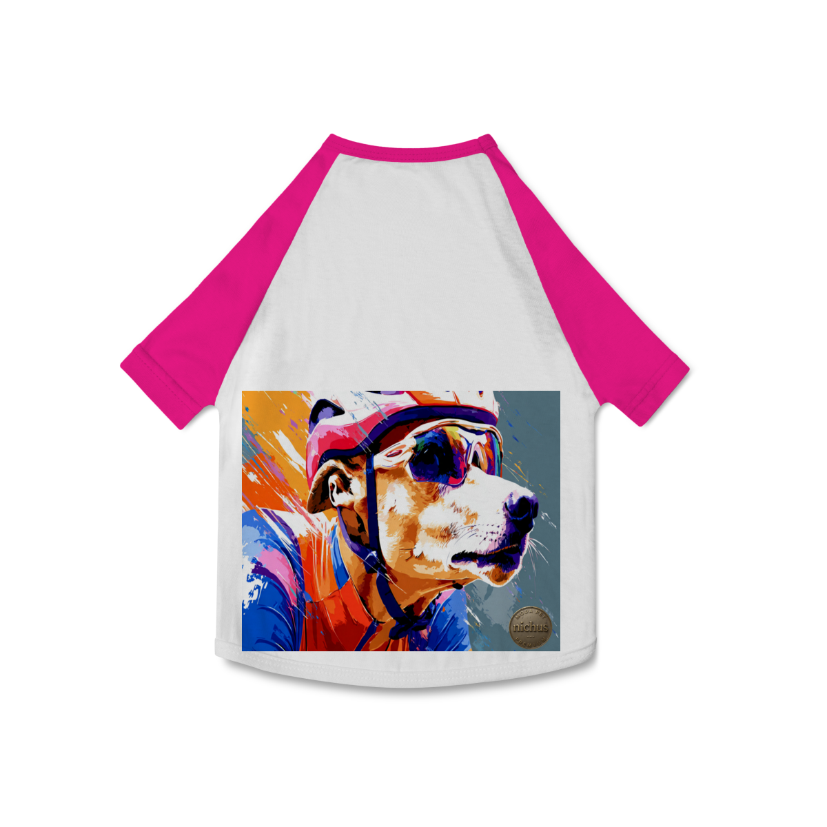 Camisa Pet Dog Ciclista