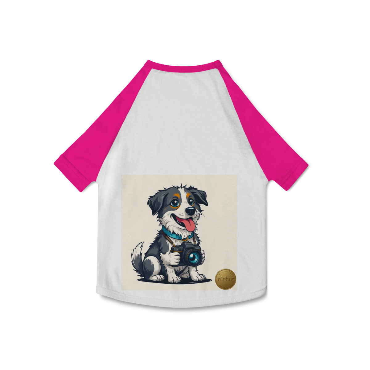 Camiseta Pet Dog Fotógrafo