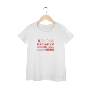 Baby Long Papiloscopia (vermelho)