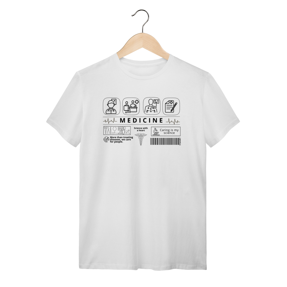 Nome do produto: Camisa Medicina