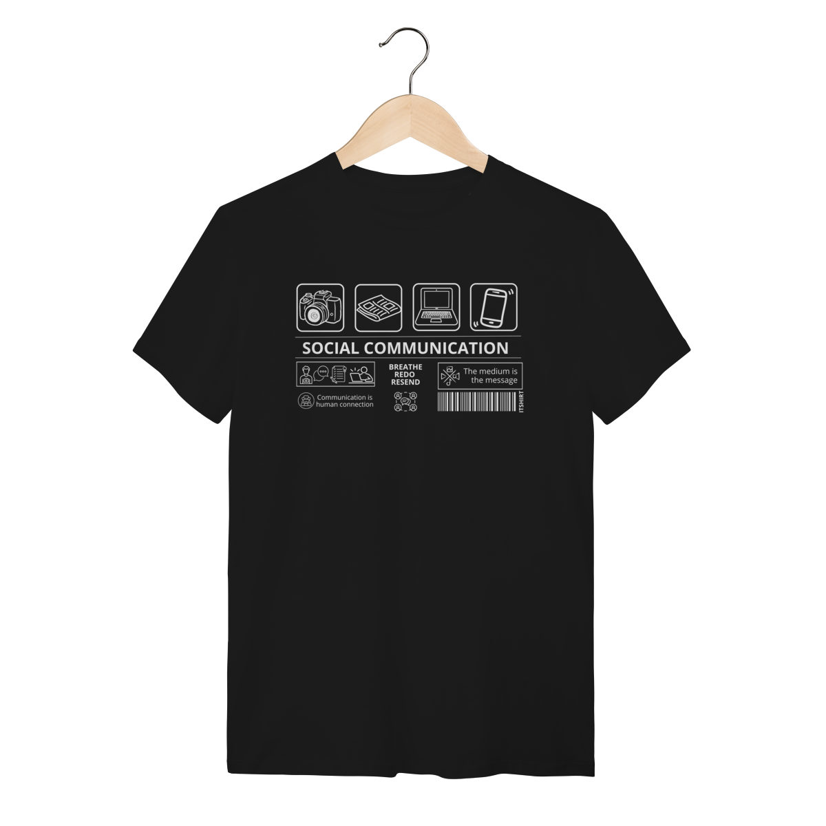 Nome do produto: Camisa Comunicação Social