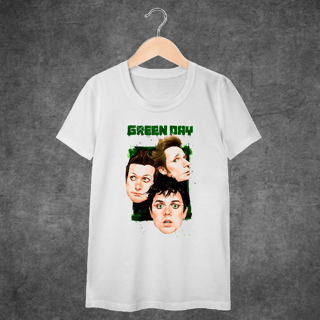 Camiseta Feminina FuteRock Green Day