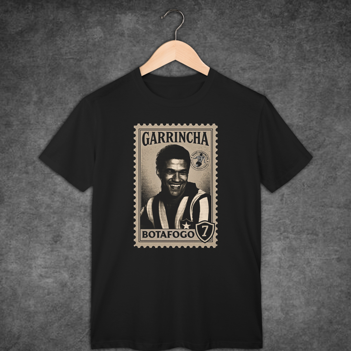 Camiseta FuteRock Mané Garrincha
