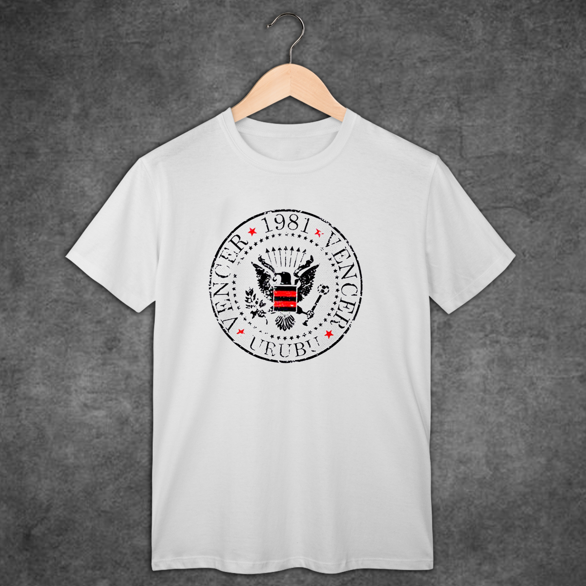 Camiseta FuteRock Vencer, Vencer!