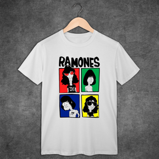 Camiseta FuteRock Ramones