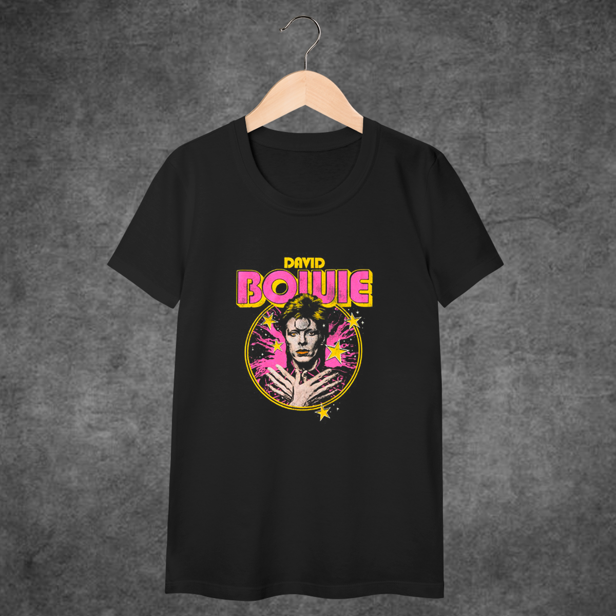 Camiseta Feminina FuteRock David Bowie