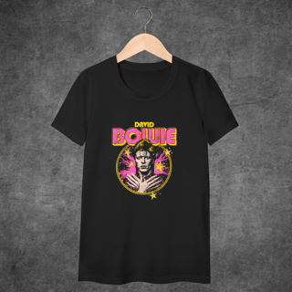 Camiseta Feminina FuteRock David Bowie