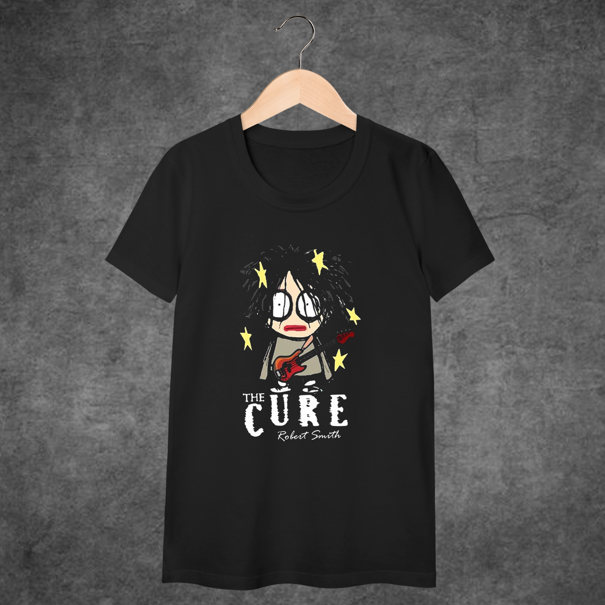 Camiseta Feminina FuteRock Robert Smith