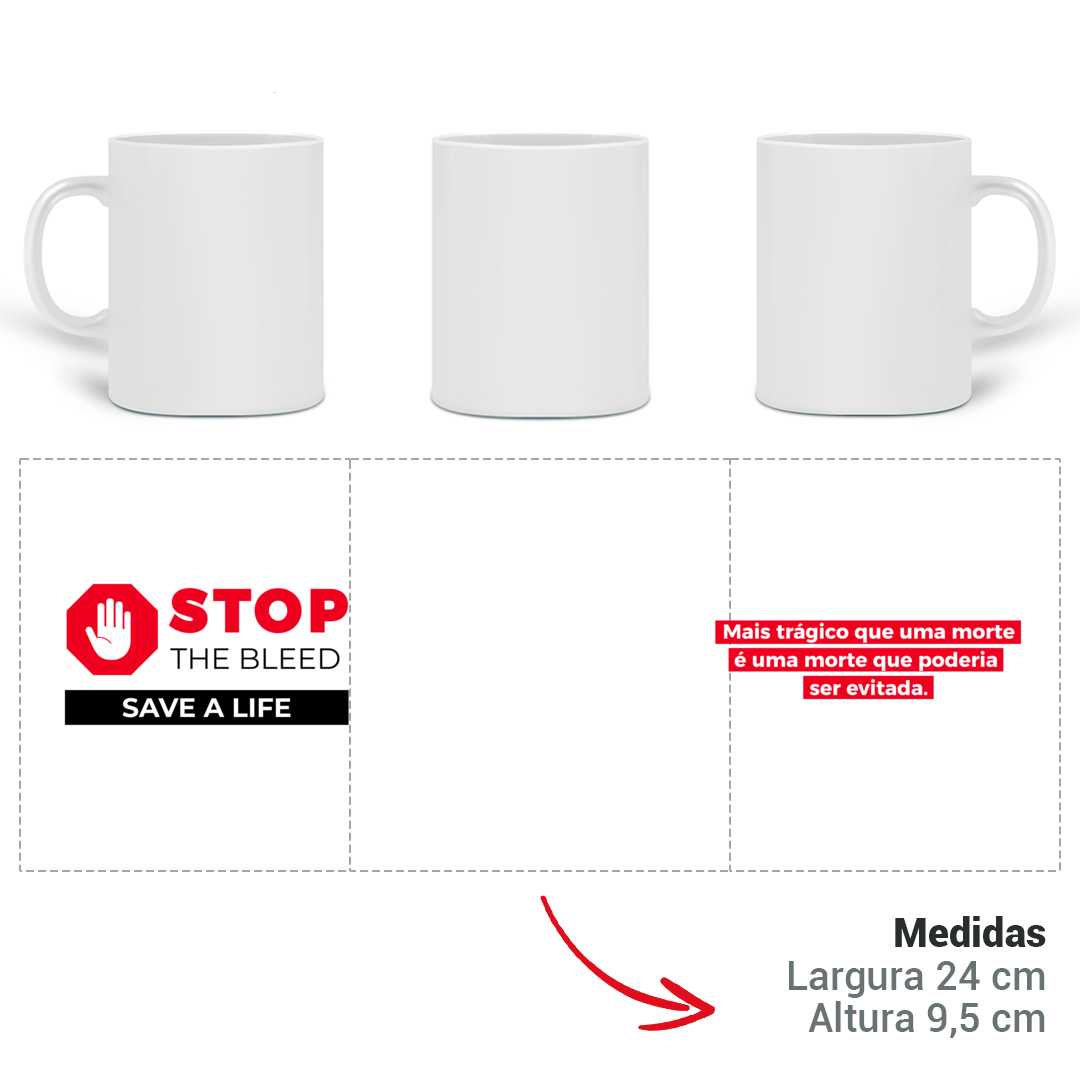 Xícara - Stop the Bleed