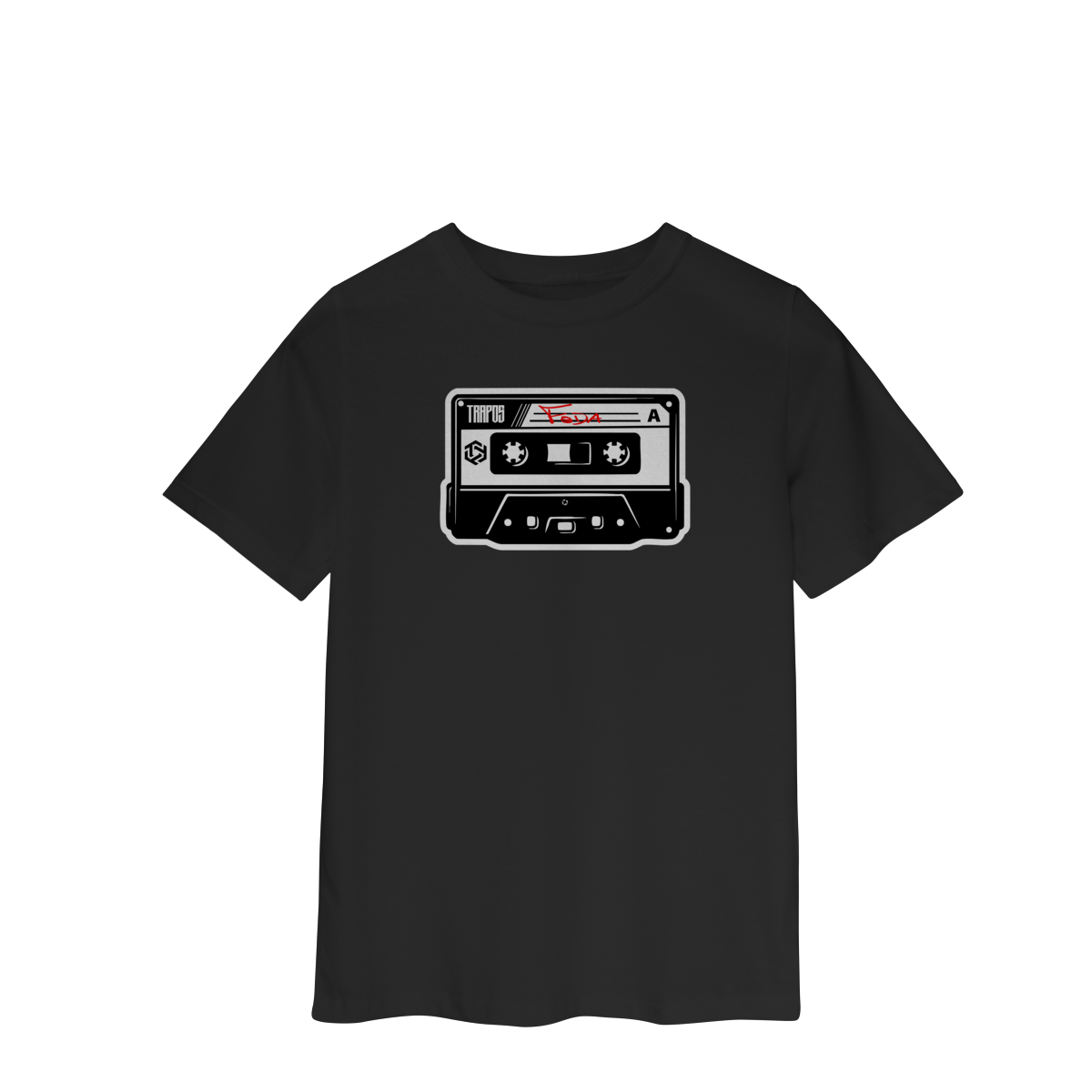 Camiseta Trapos Fita k7 Infantil (2 a 8)