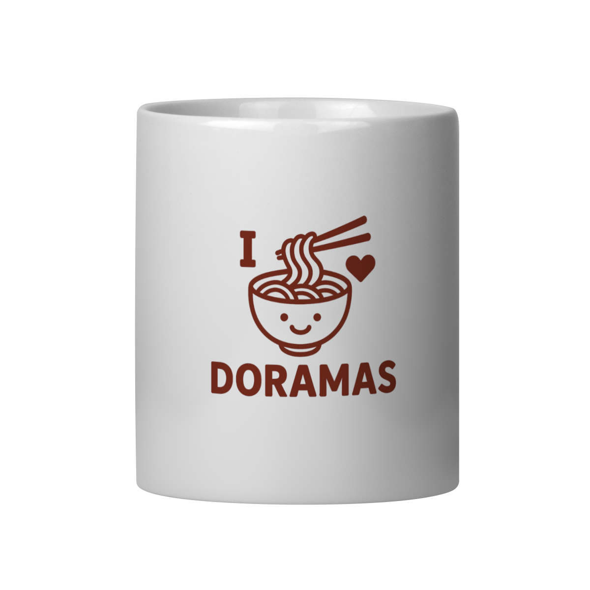 Nome do produto: Caneca “I ❤ Dorama” – Maratona Quentinha