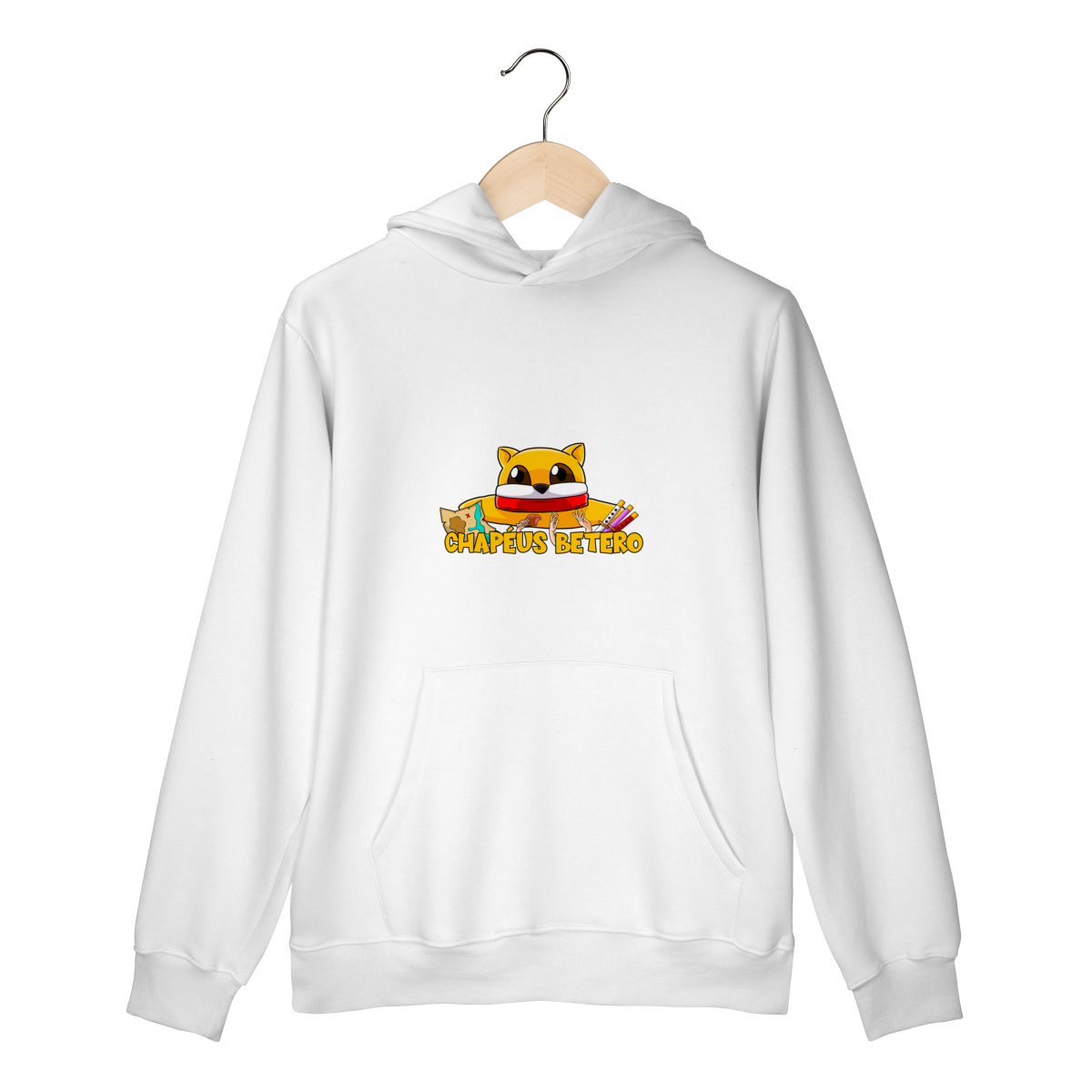 Moletom Chapéus Betero (Com Bolso)