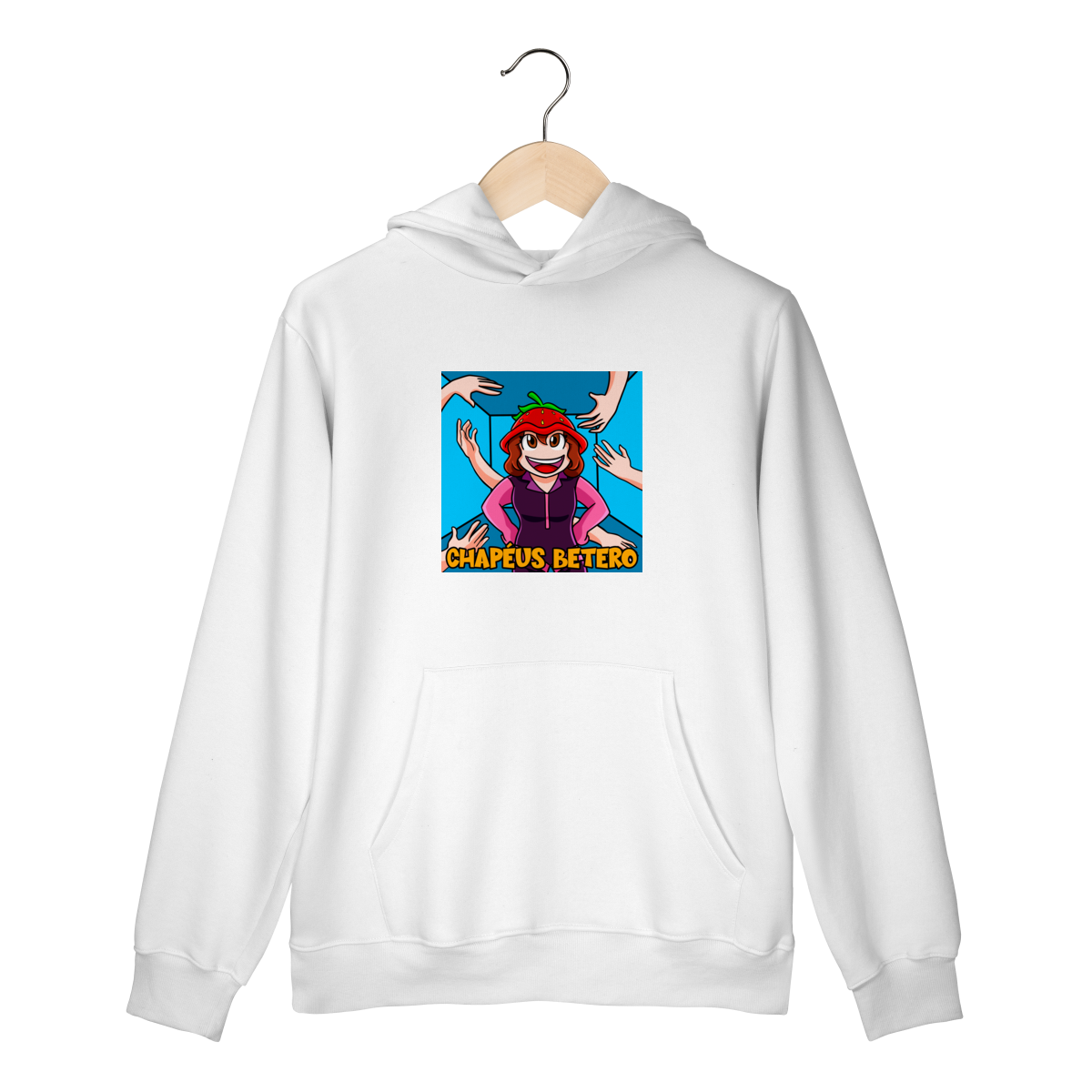 Moletom Bia Betero (Chapéus Betero) (Com Bolso)