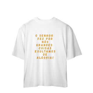 Camiseta  Oversized - Salmo 126