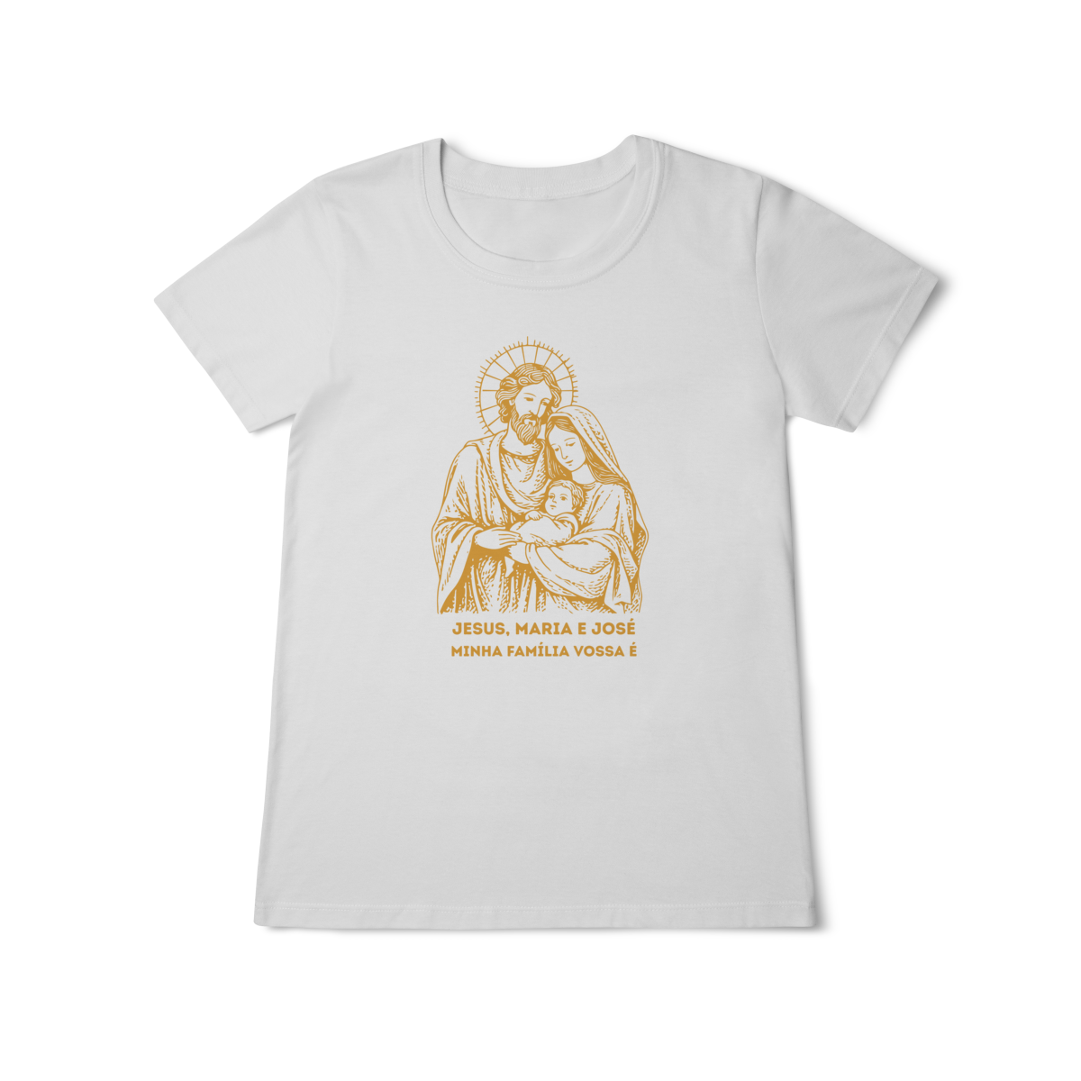 Camiseta Feminina Baby Long Classic - Sagrada Família