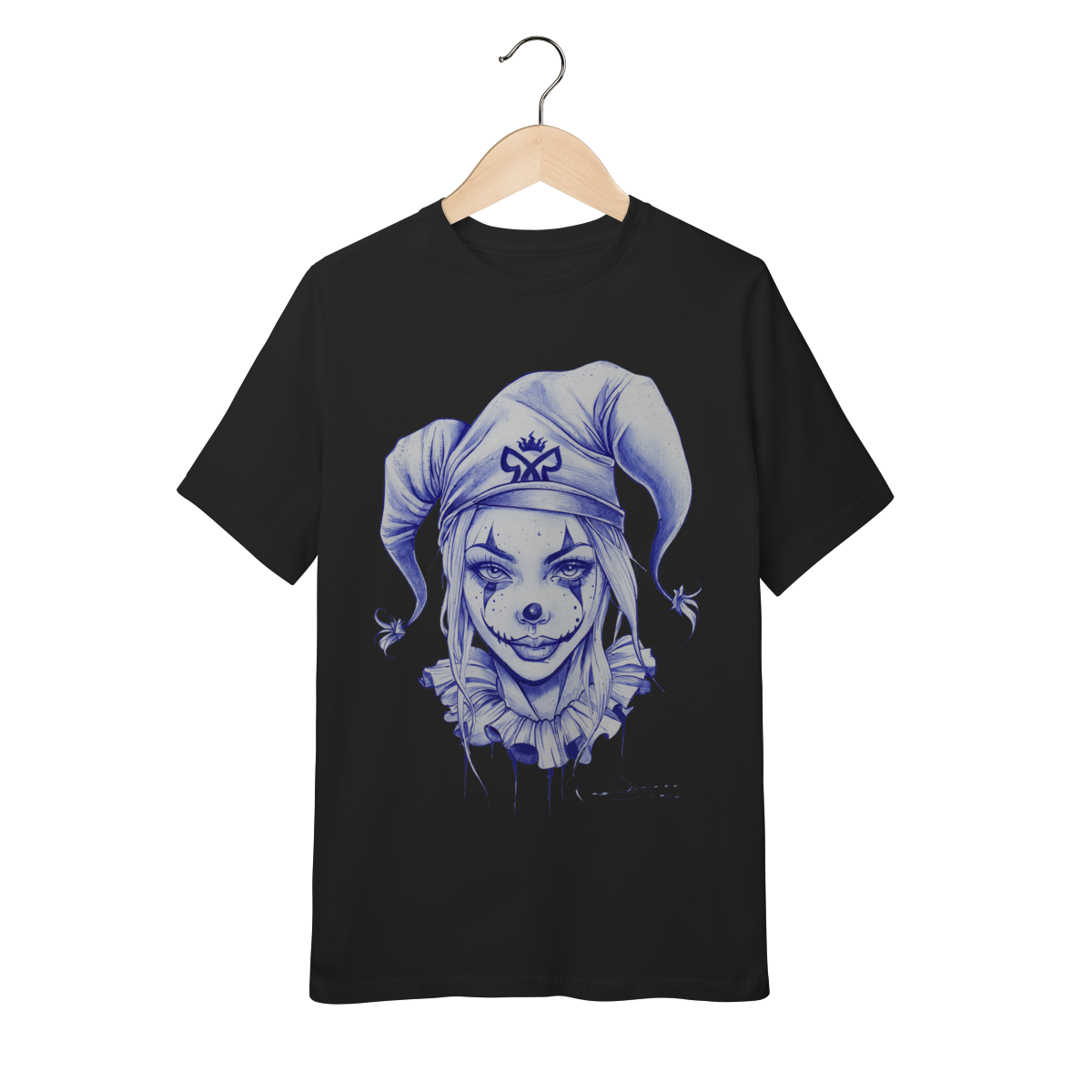 Expressão de Palhaça – Ilustração Exclusiva Feita à Mão