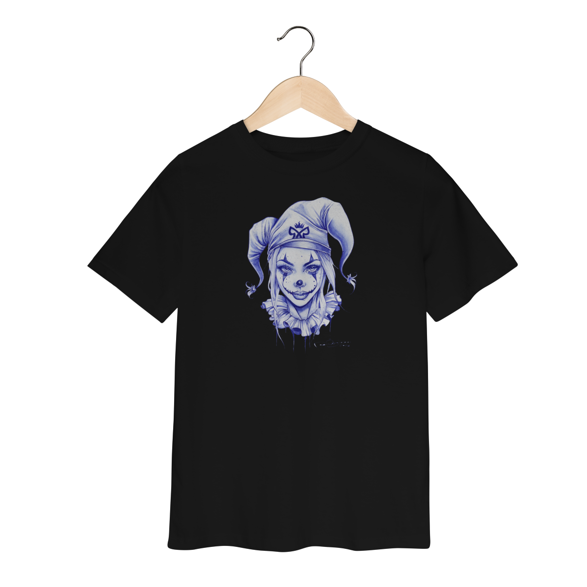 Expressão de Palhaça – Ilustração Exclusiva Feita à Mão