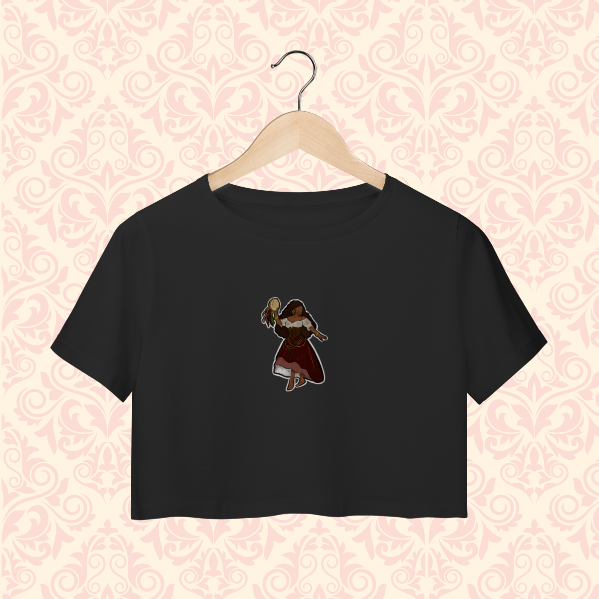 Nome do produto: Cropped Cigana