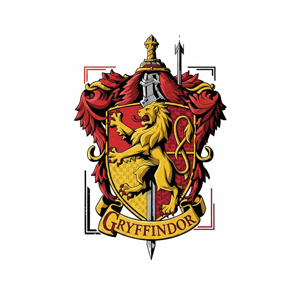 Nome do produto: CAMISETA GRYFFINDOR