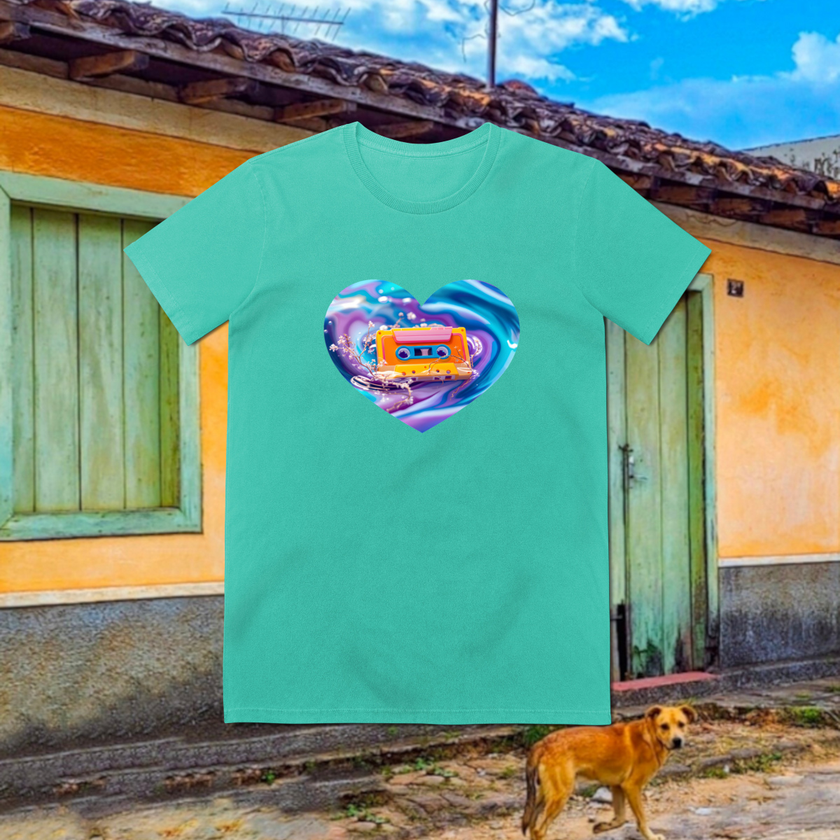 Lavanda Cassete (baby look estonada)