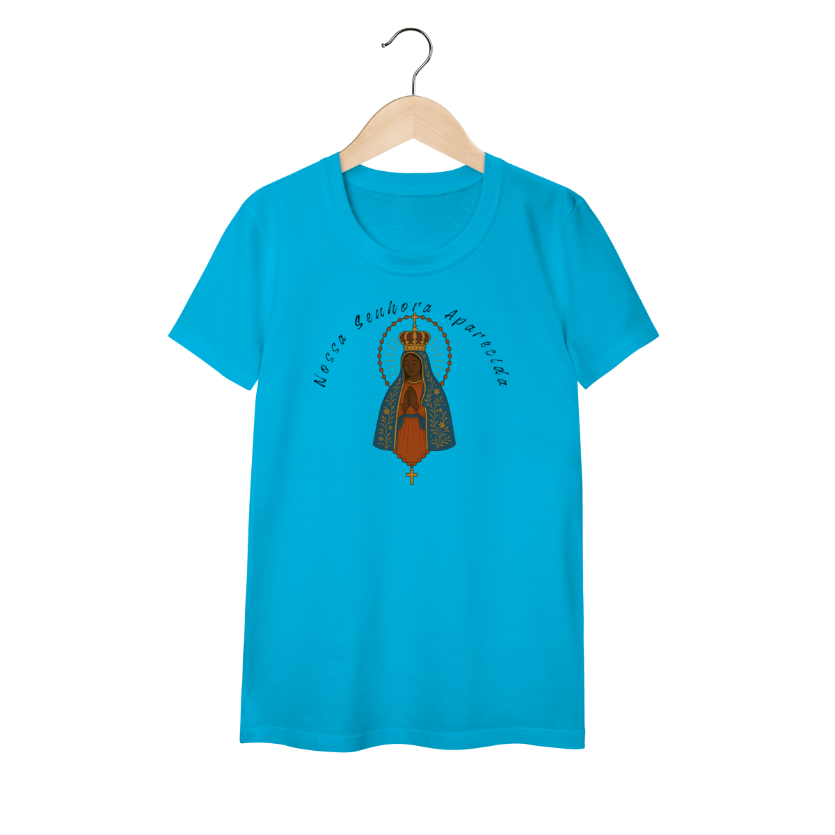 Baby Long Classic – Nossa Senhora Aparecida (Frente e Verso)