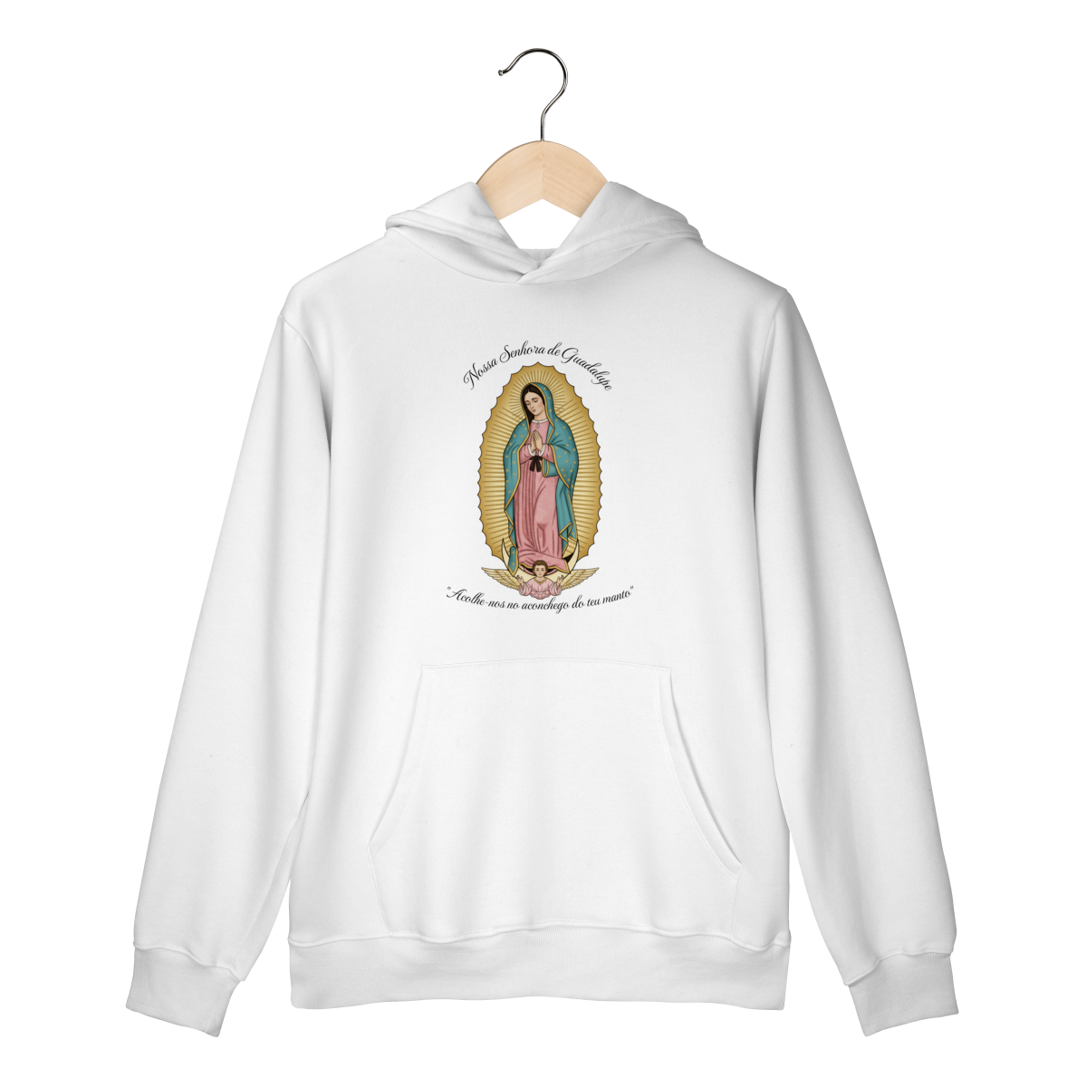 Moletom Prime Canguru – Nossa Senhora de Guadalupe | Fé que Acolhe