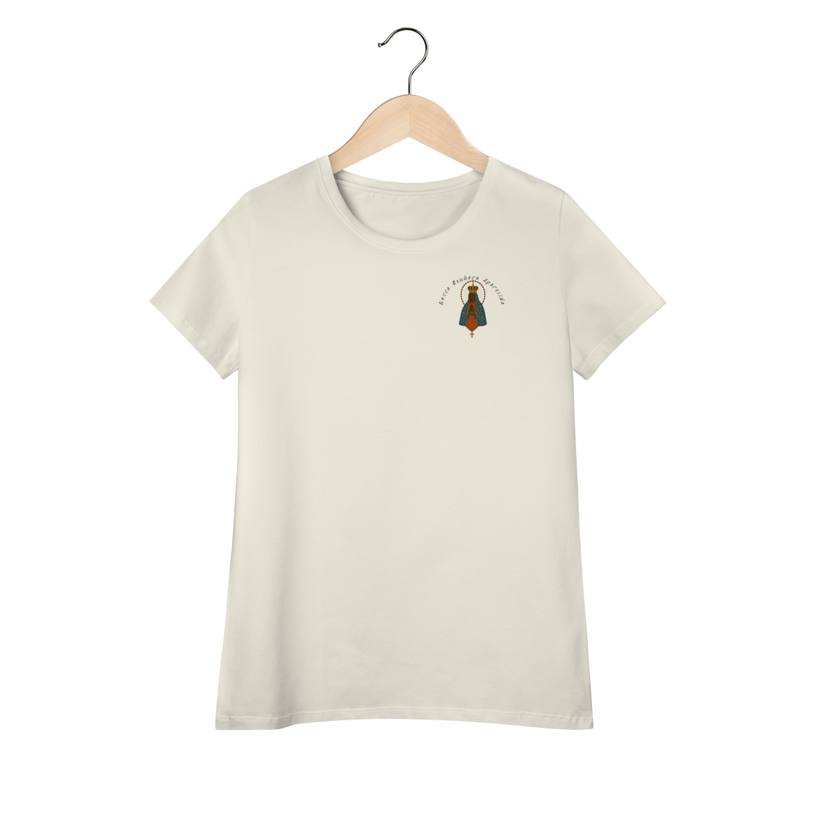 Baby Long Pima – Nossa Senhora Aparecida (Frente Pequena + Costas Grandes)