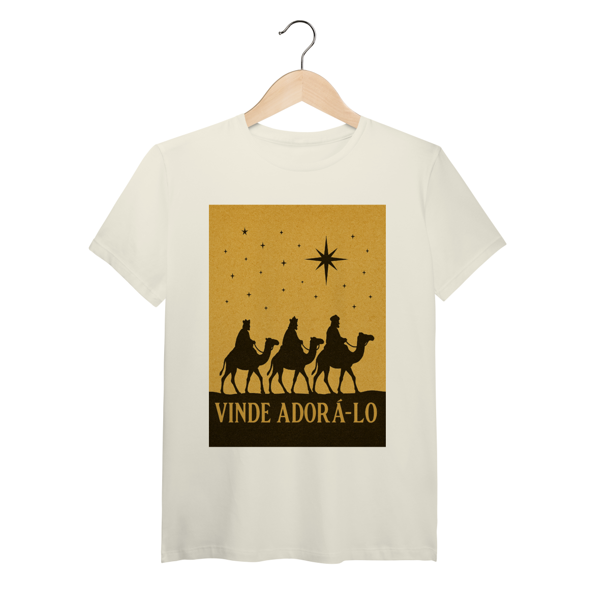T-Shirt Pima Vinde Adorá-Lo – Reis Magos