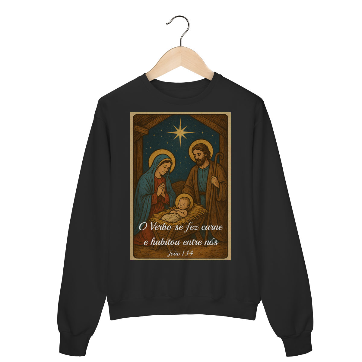 Moletom Prime Fechado – “O Verbo Se Fez Carne”