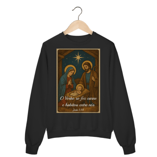 Moletom Prime Fechado – “O Verbo Se Fez Carne”