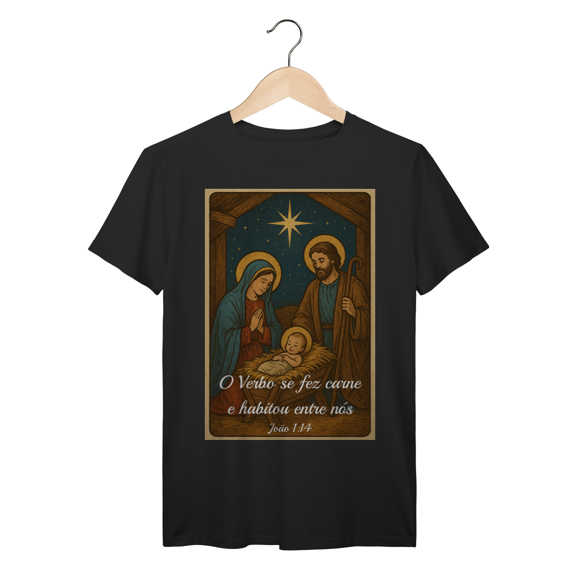 T-Shirt Prime – “O Verbo Se Fez Carne”