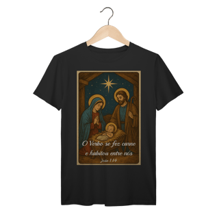 T-Shirt Prime – “O Verbo Se Fez Carne”
