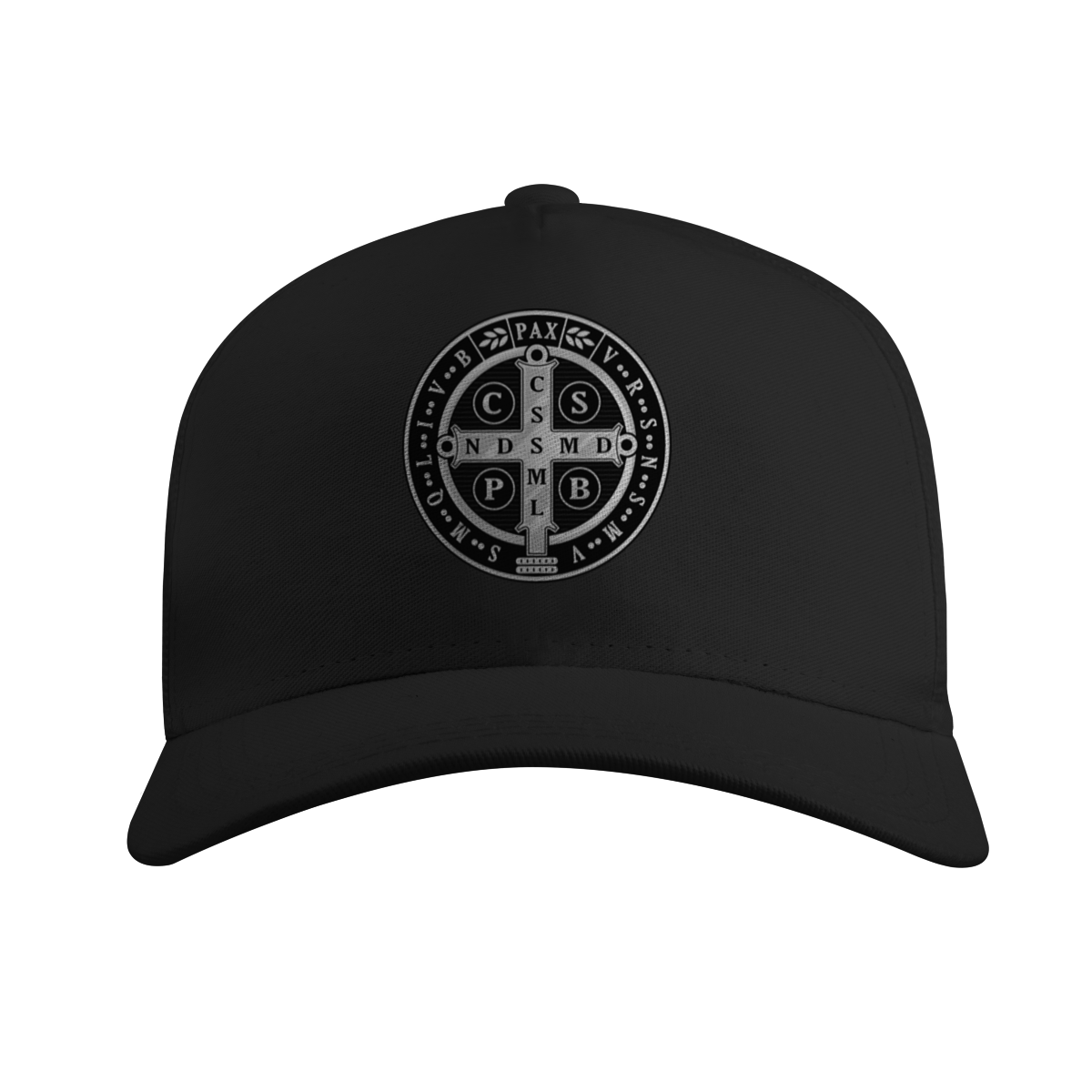 Boné Americano com Tela – Medalha de São Bento