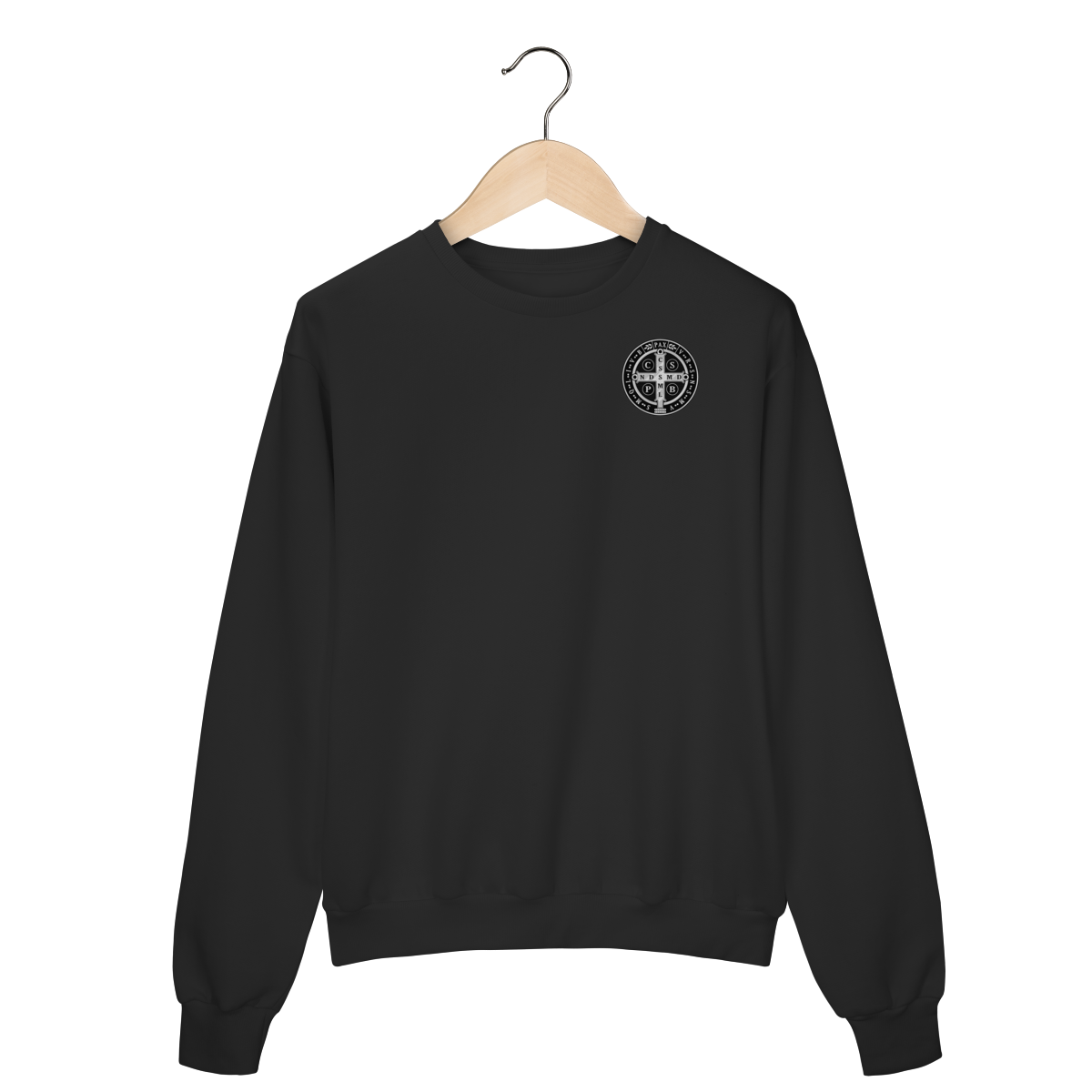 Moletom Prime Fechado – São Bento | Medalha & Cavaleiro