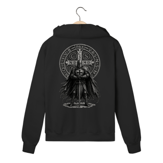 Moletom Prime com Zíper – São Bento | Cavaleiro & Medalha