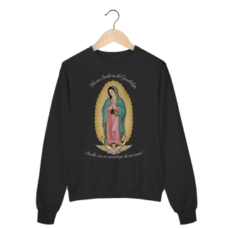 Moletom Prime Fechado – Nossa Senhora de Guadalupe | Fé, Proteção e Conforto