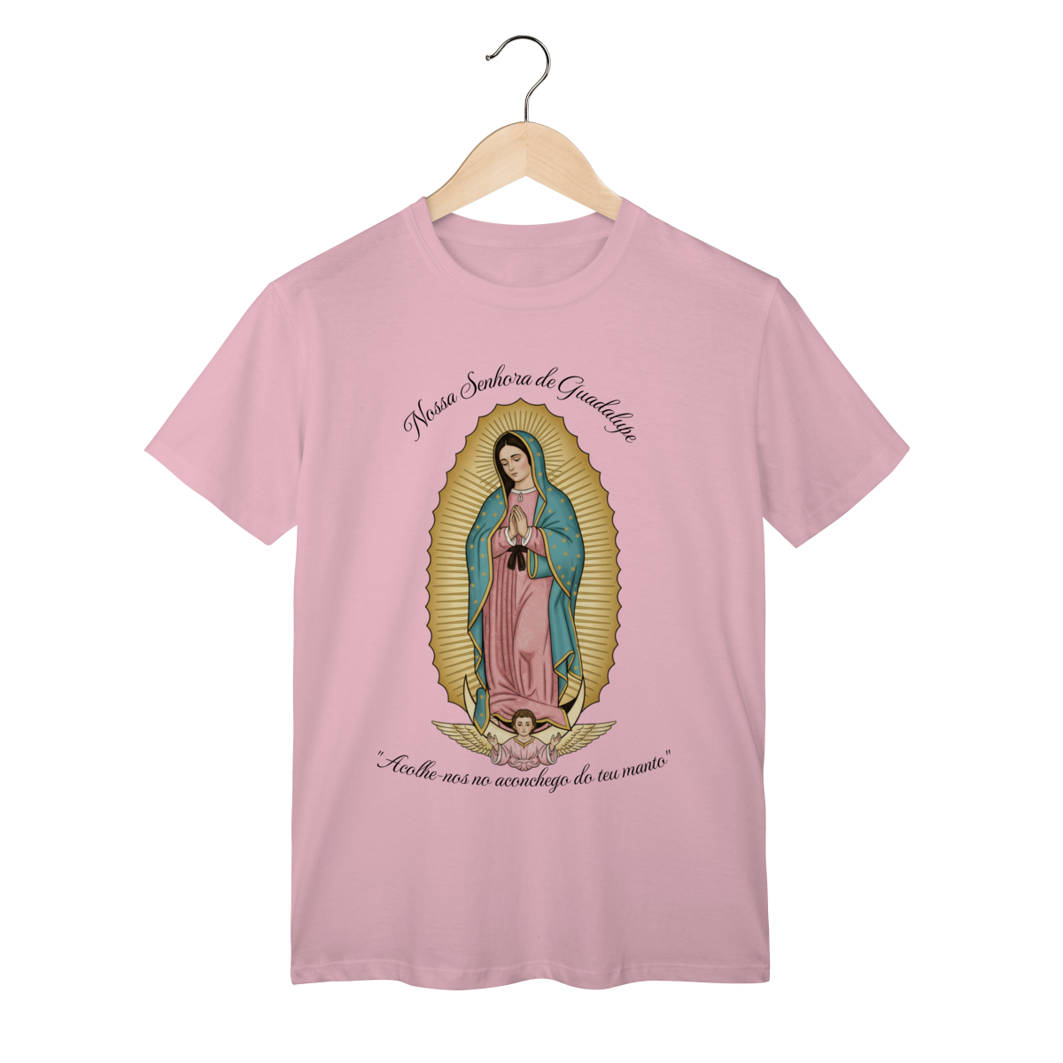 T-Shirt Classic – Nossa Senhora de Guadalupe | Fé, Proteção e Devoção