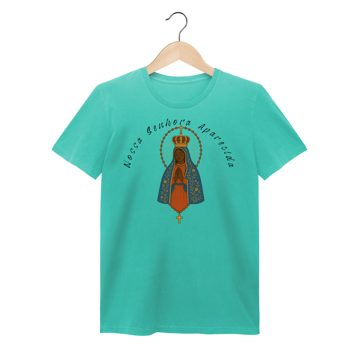 Baby Long Estonada – Nossa Senhora Aparecida (Frente e Costas)