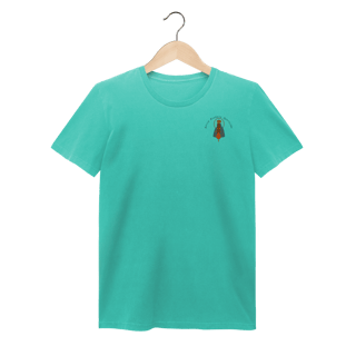 Baby Long Estonada – Nossa Senhora Aparecida (Emblema na Frente + Estampa Grande nas Costas)