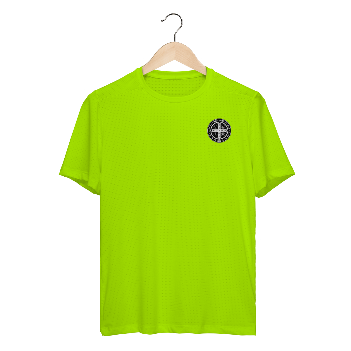 Camiseta Sport Dry UV – São Bento | Frente Minimalista & Costas Imponentes