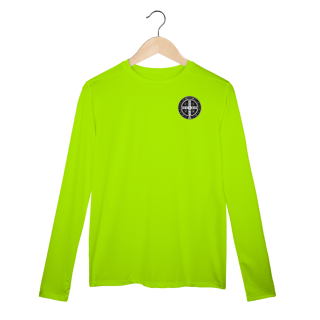Camisa Manga Longa Sport Dry UV – São Bento | Frente Minimalista & Costas Imponentes