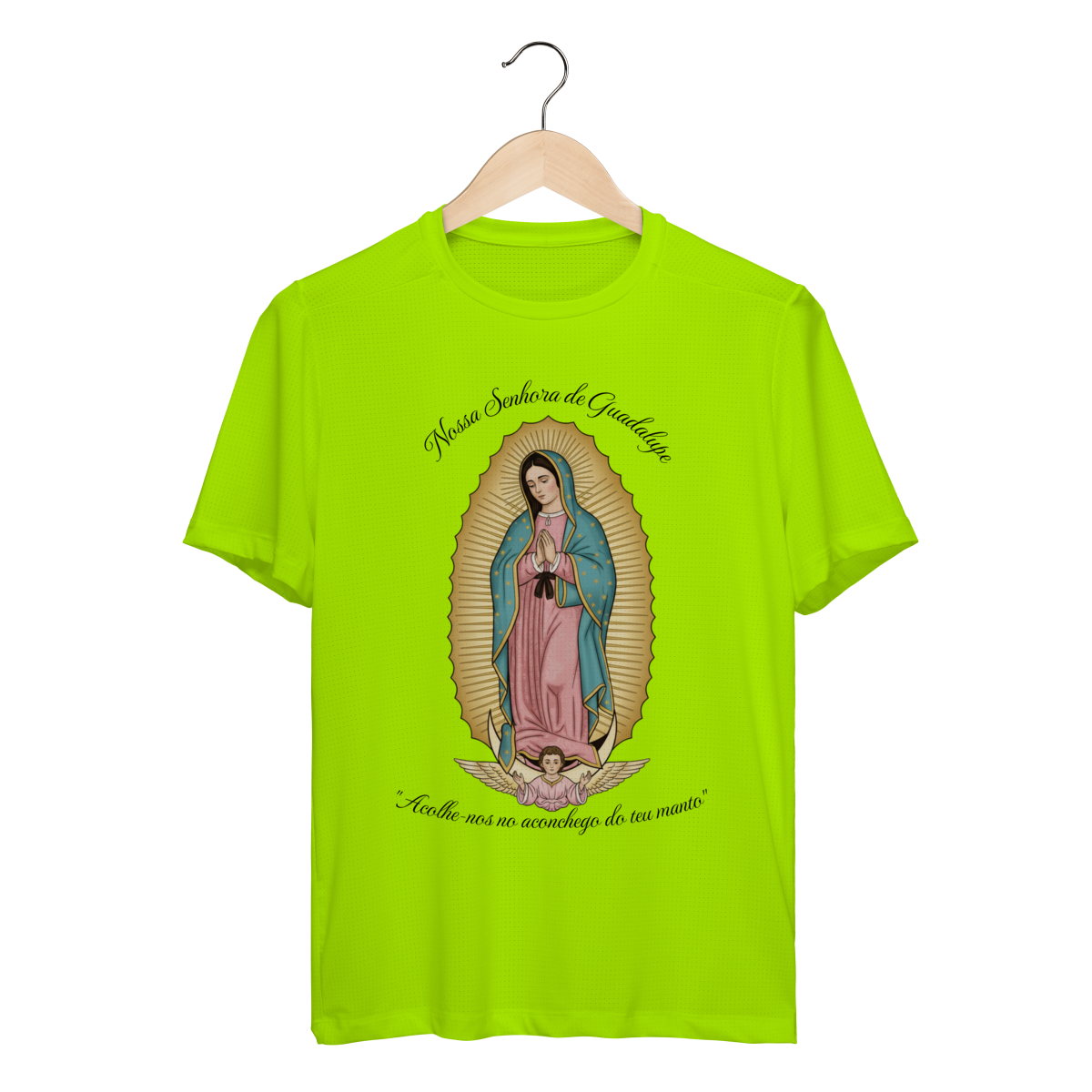 Camiseta Sport Dry UV – Nossa Senhora de Guadalupe | Fé em Movimento
