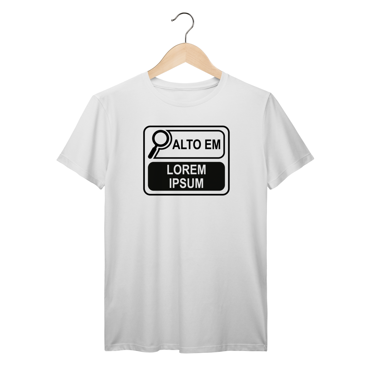 Alto em Lorem Ipsum